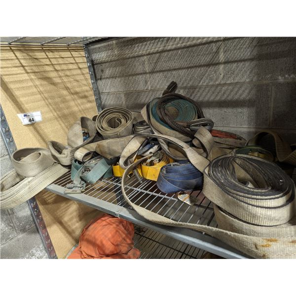 GROUP LOT OF SLINGS/STRAPS