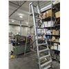 Image 1 : LOUISVILLE 10' MODEL AP5010-TF STEP LADDER ON WHEELS. (OVERALL LENGTH 11'6")