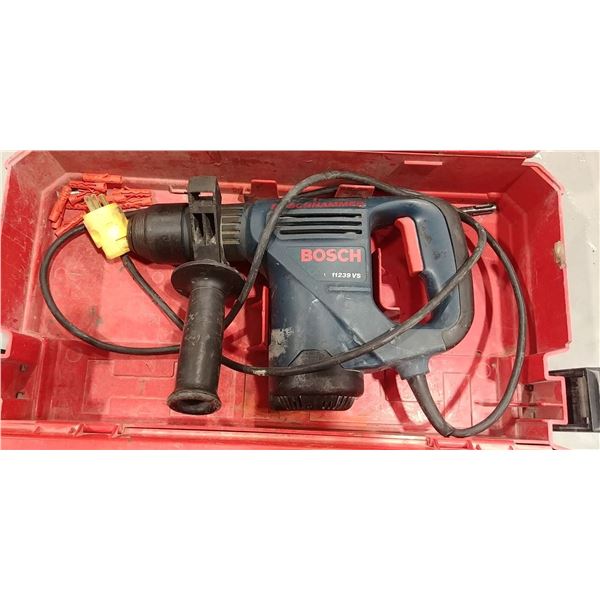 BOSCH HAMMER DRILL MODEL 11239VS IN A HILTI BOX