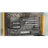 Image 2 : MASTERCRAFT SOCKET SET. 1/4 & 3/8" METRIC AND STANDARD, COMPLETE