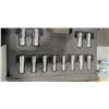 Image 3 : MASTERCRAFT SOCKET SET. 1/4 & 3/8" METRIC AND STANDARD, COMPLETE