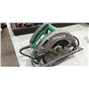 Image 2 : GROUP LOT. HITACHI CIRCULAR SAW MODEL C7ST & JOBMATE 1/2" IMPACT DRILL KIT WITH BITS AND CASE