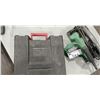 Image 6 : GROUP LOT. HITACHI CIRCULAR SAW MODEL C7ST & JOBMATE 1/2" IMPACT DRILL KIT WITH BITS AND CASE