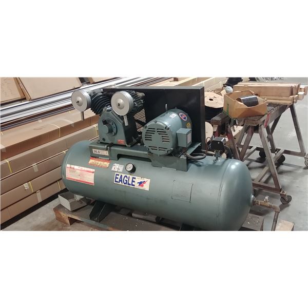 EAGLE COMPRESSOR. 30 CFM 7.5HP 3 PHASE