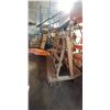 Image 2 : A-FRAME CART ON WHEELS. 64"X39"X67"H
