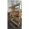 Image 2 : A-FRAME CART ON WHEELS 40"X32"X70"H