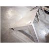 Image 2 : 2 ALUMINUM WALL MOUNT SHELVES. 1 IS 54"X15", 1 IS 31"X21'