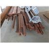 Image 4 : PALLET LOT OF ASST STEEL. SOME 4" TUBE (1/8" THICK) 15'9" LONG, 15 PIECES 3X1"X8' CHANNEL, PLUS