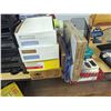 Image 5 : LARGE GROUP OF OFFICE SUPPLIES. FILE TRAYS, ADDING MACHINE, FRAMES, VINTAGE CHEQUE WRITER, SHEET
