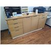 Image 1 : 74" CREDENZA. NO CONTENTS.