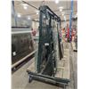 Image 1 : HEAVY DUTY 8'X4'X7'H GLASS RACK/A-FRAME ON 8" WHEELS-PICK UP LAST DAY-GLASS NOT INCLUDED