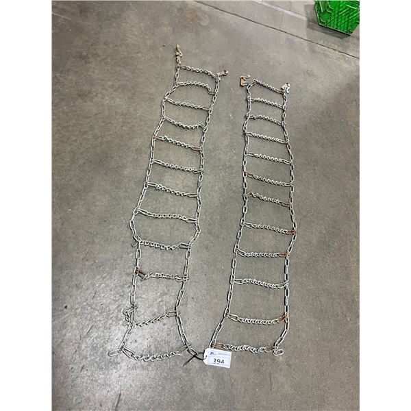 SET OF 15" TIRE CHAINS (FROM A FORD RANGER)
