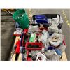 Image 2 : 2 PALLETS ASST PLUMBING SUPPLIES. PEX, DRAINS, SEALS, SHUTOFFS, FITTINGS, GLUE, TAPE, CLAMPS, ABS &