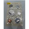 Image 1 : 1967 Canadian Uncirculated Coin Set 43.1g 80% Silver