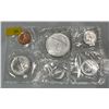 Image 1 : 1967 Canadian Uncirculated Coin Set 43.1g 80% Silver