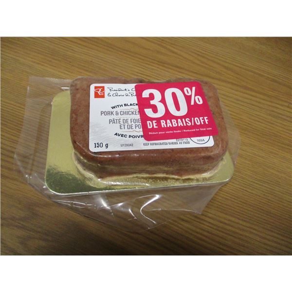 SHELF PULLS (AS IS):  PORK & CHICKEN PATE (150G)