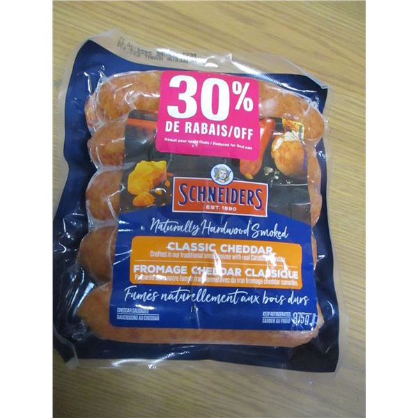 SHELF PULLS (AS IS):  CLASSIC CHEDDAR SAUSAGE (375G)