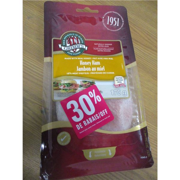 SHELF PULLS (AS IS);  GRIMMS HONEY HAM (175G)
