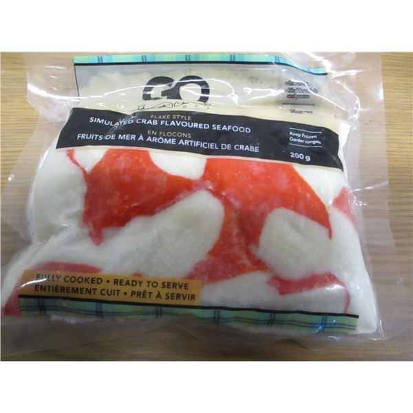 SHELF PULLS (AS IS):  SIMULATED CRAB MEAT (200G)