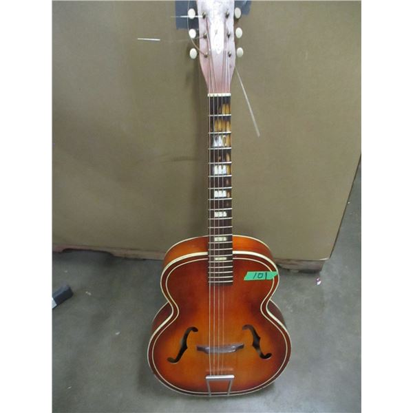 ACOUSTIC GUITAR (PULLED APART ON THE BACK - AS IS)