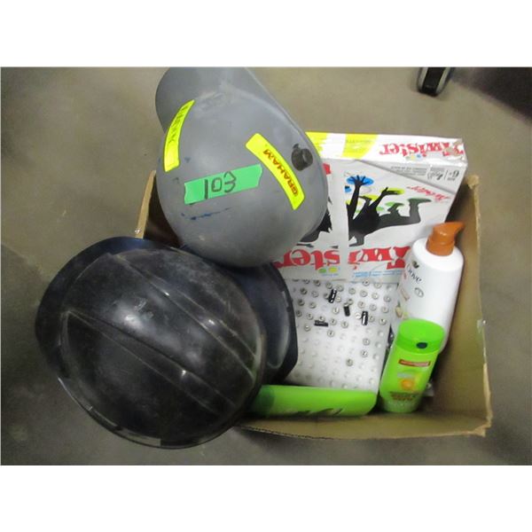 BOX C/W HARD HATS