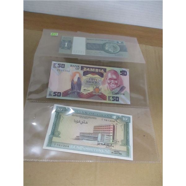 STOCK SHEET WORLD COLLECTIBLE BANK NOTES