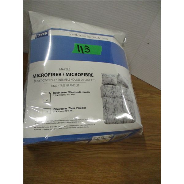 KING SIZE DIVET COVER SET