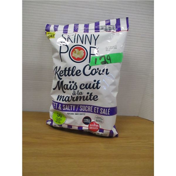 SHELF PULLS (AS IS):  SKINNY POP KETTLE KORN (150G) - BAG
