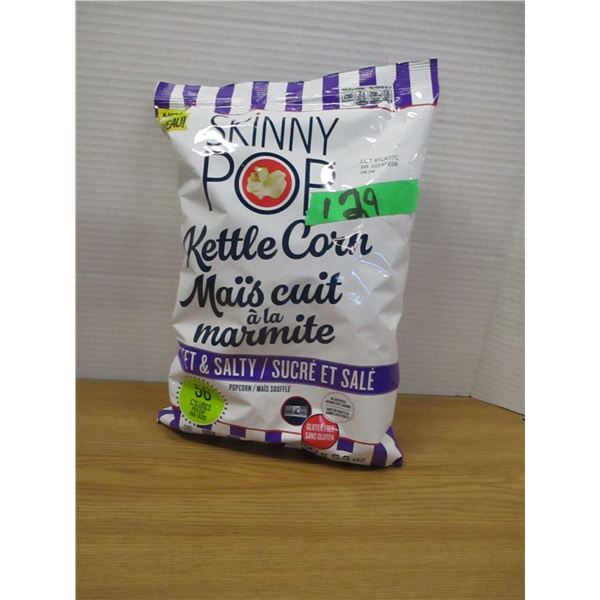 SHELF PULLS (AS IS):  SKINNY POP KETTLE KORN (150G) - BAG