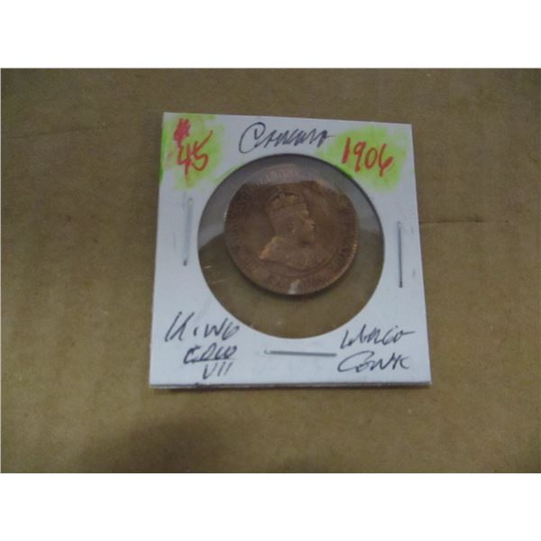 1906 AU KING EDWARD VII LARGE PENNY