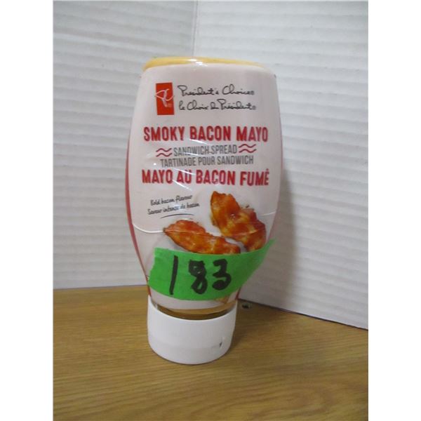 SHELF PULLS (AS IS);  SMOKY BACON MAYO (300ML)