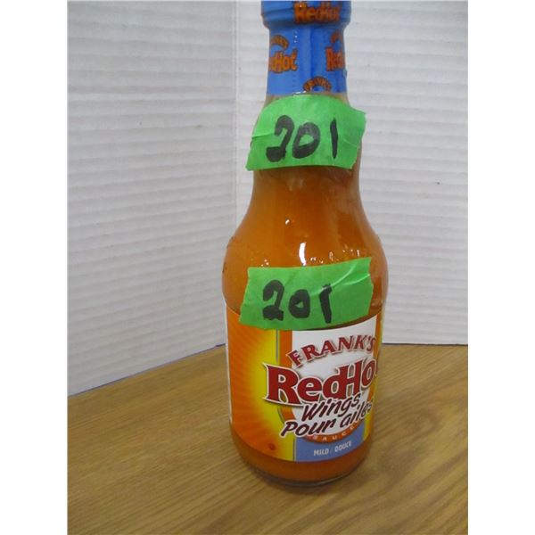 SHELF PULLS (AS IS):  FRANK'S MILD WING SAUCE (354 ML) - BOTTLE