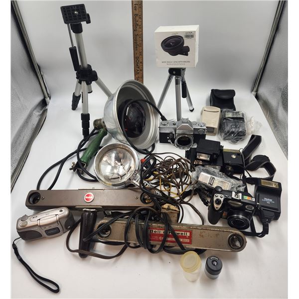 Vintage Camera and Accessories Lot