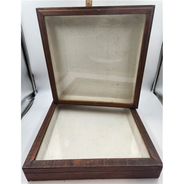 2 Glass Front Display Cases