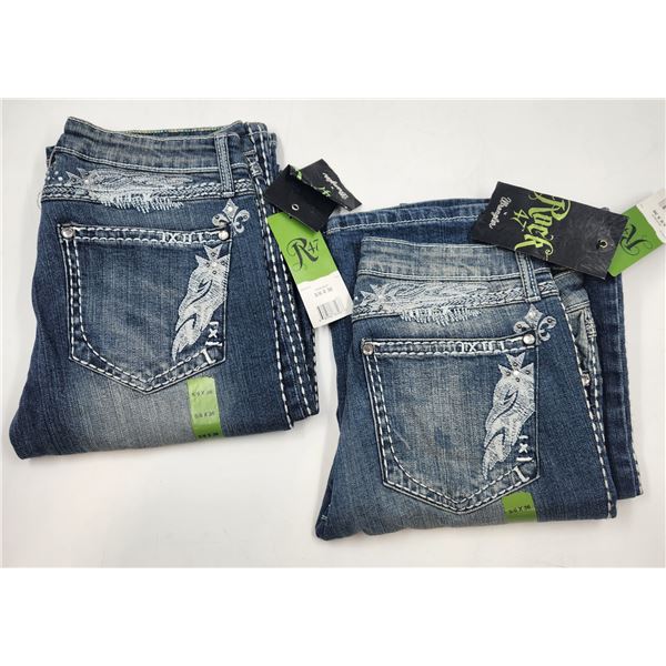 2 Pairs of New Rock 47' Jeans