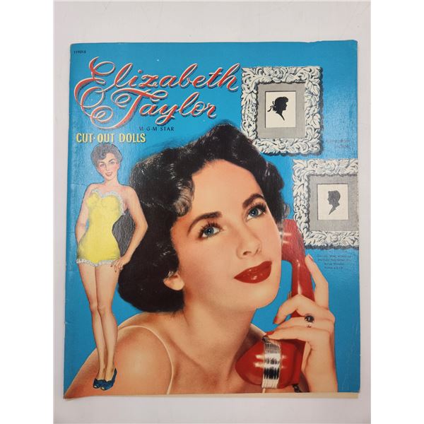 1950s Elizabeth Taylor Cut-out Dolls