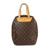 Image 1 : Louis Vuitton Brown Monogram Canvas Leather Excursion Bag