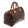 Image 2 : Louis Vuitton Brown Monogram Canvas Speedy 30 Satchel Bag