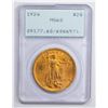 Image 1 : 1924 $20 Double Eagle Gold Coin PCGS MS60