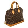 Image 2 : Louis Vuitton Brown Monogram Canvas Alma PM Satchel Bag