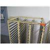 Image 2 : Rolling Metal Cooling Rack 23"x27" (9" per section) x 66"H