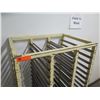 Image 2 : Rolling Metal Cooling Rack 23"x27" (9" per section) x 64"H