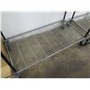 Image 2 : Rolling 2-Tier Adjustable Shelf 24"x32"