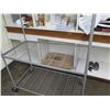 Image 2 : Rolling 2-Tier Adjustable Shelf 24"x48"x67"H