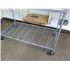 Image 3 : Rolling 2-Tier Adjustable Shelf 24"x48"x67"H