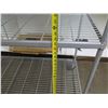 Image 6 : Rolling 2-Tier Adjustable Shelf 24"x48"x67"H