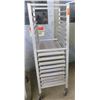 Image 1 : Industrial Rolling Cooling Rack 27"x20"x64"H w/ Some Pans