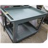 Image 1 : Rolling Cart w/ Handle & Undershelf 40"x26"x33"H