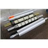 Image 1 : Qty 4 Metal Rolling Pins Approx. 22"L