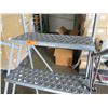 Image 2 : Cotterman Rolling Warehouse 5-Step Metal Staircase Safety Ladder